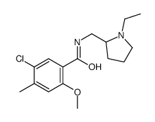 5-chloro-N-[(1-ethylpyrrolidin-2-yl)methyl]-2-methoxy-4-methyl-benzamide picture