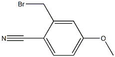 2-Bromomethyl-4-methoxy-benzonitrile Structure