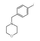 4-(4-碘苄基)吗啉结构式