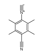 4-isocyano-2,3,5,6-tetramethylbenzonitrile结构式