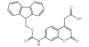 7-(9H-FLUOREN-9-YLMETHOXYCARBONYLAMINO)-2-OXO-2H-CHROMEN-4-YL]-ACETIC ACID picture