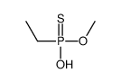 ethyl-hydroxy-methoxy-sulfanylidene-λ5-phosphane结构式