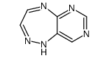 1H-Pyrimido[5,4-c]-1,2,5-triazepine (9CI)结构式