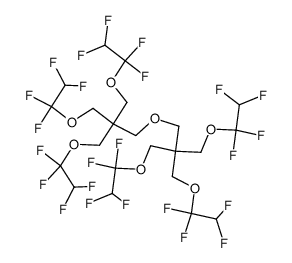 dipentaerythritol hexakis(1,1,2,2-tetrafluoroethyl ether)结构式