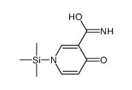 4-oxo-1-trimethylsilylpyridine-3-carboxamide Structure