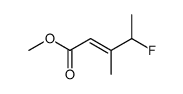 methyl 4-fluoro-3-methyl-2-pentenoate结构式