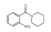 (2-氨基苯基)-(1-哌啶)甲酮结构式