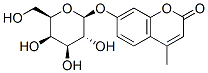 4-methylumbelliferyl-beta-d-galactoside Structure