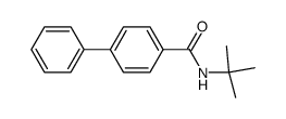 N-t-Butyl-4-phenylbenzamide结构式