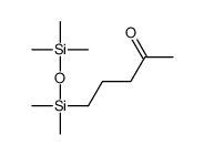 5-[dimethyl(trimethylsilyloxy)silyl]pentan-2-one Structure