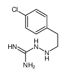 2-[2-(4-chlorophenyl)ethylamino]guanidine Structure