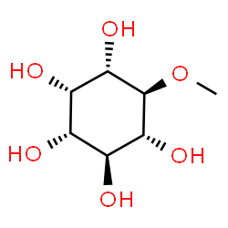 6α-Methoxycyclohexane-1β,2β,3β,4α,5β-pentol structure