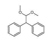 (2,2-dimethoxy-1-phenylethyl)benzene Structure