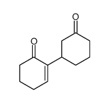 2-(3-oxocyclohexyl)cyclohex-2-en-1-one Structure