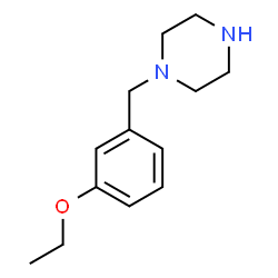 Piperazine, 1-[(3-ethoxyphenyl)methyl]- (9CI) structure