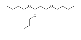 1,1,3-tributoxypropane Structure