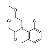 2-chloro-N-(2-chloro-6-methylphenyl)-N-(2-methoxyethyl)acetamide Structure