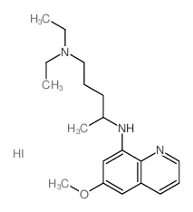 N,N-diethyl-N-(6-methoxyquinolin-8-yl)pentane-1,4-diamine picture
