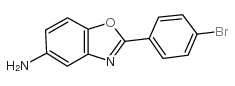 2-(4-BROMO-PHENYL)-BENZOOXAZOL-5-YLAMINE Structure