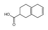 1,2,3,4,5,8-hexahydro-[2]naphthoic acid Structure