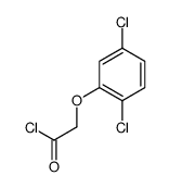 2-(2,5-dichlorophenoxy)acetyl chloride Structure
