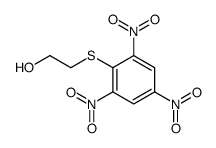 2-((2,4,6-Trinitrophenyl)thio)ethanol Structure