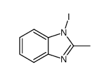 1-iodo-2-methylbenzimidazole结构式