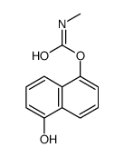 (5-hydroxynaphthalen-1-yl) N-methylcarbamate结构式