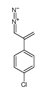 1-chloro-4-(3-diazoprop-1-en-2-yl)benzene Structure