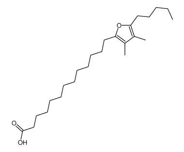 3,4-Dimethyl-5-pentyl-2-furantridecanoic Acid Structure