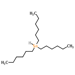 Trihexylstannane Structure