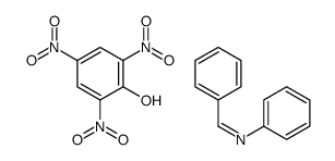 N,1-diphenylmethanimine,2,4,6-trinitrophenol结构式