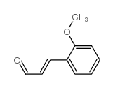 3-(2-甲氧基苯基)-2-丙烯醛结构式