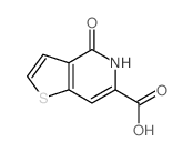 5-oxo-9-thia-4-azabicyclo[4.3.0]nona-2,7,10-triene-3-carboxylic acid structure