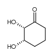 (+/-)-(2S,3S)-2,3-dihydroxycyclohexanone Structure