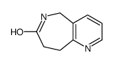 5,6,8,9-Tetrahydro-7H-pyrido[3,2-c]azepin-7-one结构式