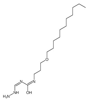 1-(hydrazinylmethylidene)-3-(3-undecoxypropyl)urea Structure