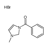 (3-methyl-1,2-dihydroimidazol-1-ium-1-yl)-phenylmethanone,bromide Structure