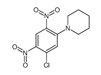 1-(5-chloro-2,4-dinitrophenyl)piperidine Structure