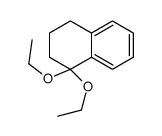 4,4-diethoxy-2,3-dihydro-1H-naphthalene结构式