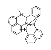 2-[3-(1,3-dimethyl-2H-perimidin-2-yl)phenyl]-1,3-dimethyl-2H-perimidine结构式