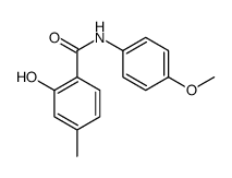 2-hydroxy-N-(4-methoxyphenyl)-4-methylbenzamide Structure