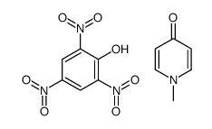 1-methylpyridin-4-one,2,4,6-trinitrophenol结构式