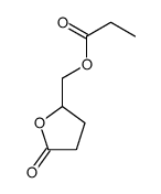 (5-oxooxolan-2-yl)methyl propanoate结构式