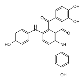 5,6-Dihydroxy-1,4-bis[(4-hydroxyphenyl)amino]-9,10-anthracenedione picture