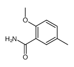 Benzamide, 2-methoxy-5-methyl- (9CI) structure