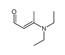 3-(diethylamino)but-2-enal Structure