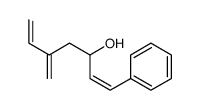 5-methylidene-1-phenylhepta-1,6-dien-3-ol结构式