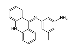 3-N-acridin-9-yl-5-methylbenzene-1,3-diamine Structure