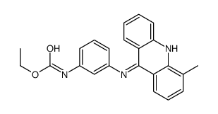 ethyl N-[3-[(4-methylacridin-9-yl)amino]phenyl]carbamate Structure